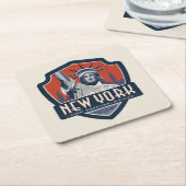 State Pride | New York Kartonnen Onderzetters (Schuin)