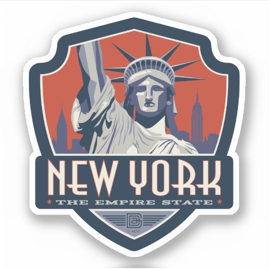 State Pride | New York Sticker (Voorkant)