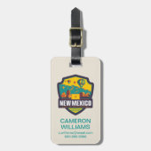 State Pride | Nieuw-Mexico Bagagelabel (Voorkant verticaal)