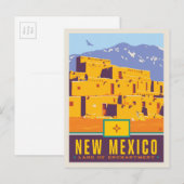 State Pride | Nieuw-Mexico Briefkaart (Voorkant / Achterkant)