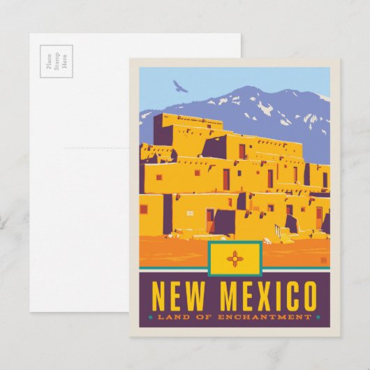 State Pride | Nieuw-Mexico Briefkaart (Voorkant / Achterkant)