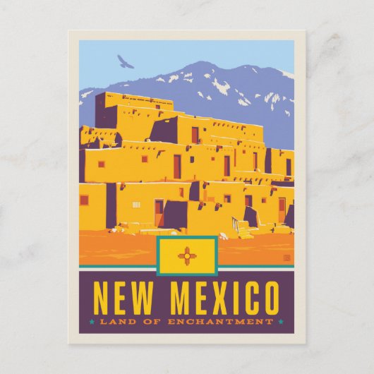 State Pride | Nieuw-Mexico Briefkaart (Voorkant)