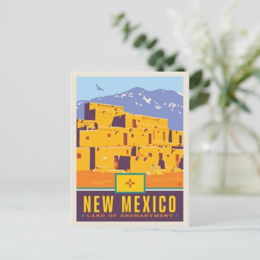 State Pride | Nieuw-Mexico Briefkaart (Staand voorkant)