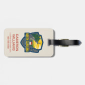 State Pride | North Carolina Bagagelabel (Achterkant horizontaal)