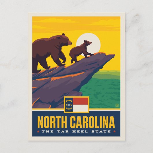 State Pride | North Carolina Briefkaart (Voorkant)
