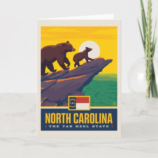 State Pride | North Carolina Kaart (Voorkant)