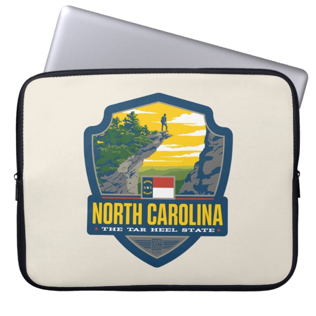 State Pride | North Carolina Laptop Sleeve (Voorkant)