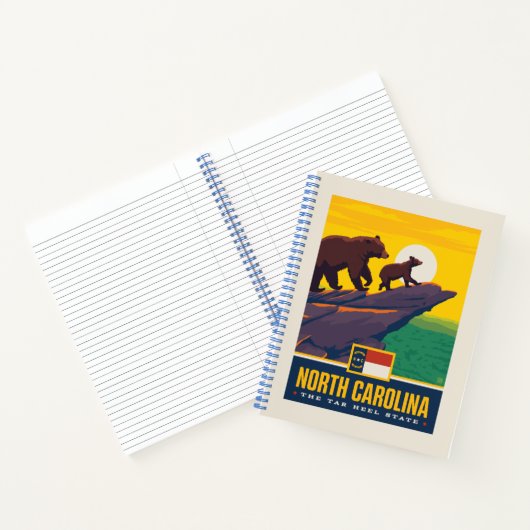 State Pride | North Carolina Notitieboek (Binnen)