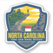 State Pride | North Carolina Sticker (Voorkant)