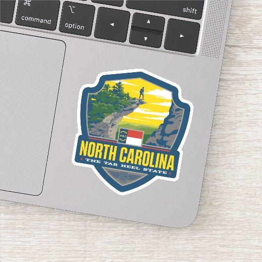 State Pride | North Carolina Sticker (Detail)