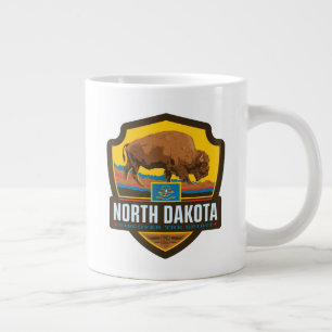 State Pride North Dakota Grote Koffiekop