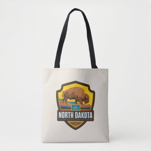 State Pride | North Dakota Tote Bag (Voorkant)