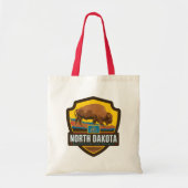 State Pride | North Dakota Tote Bag (Voorkant)