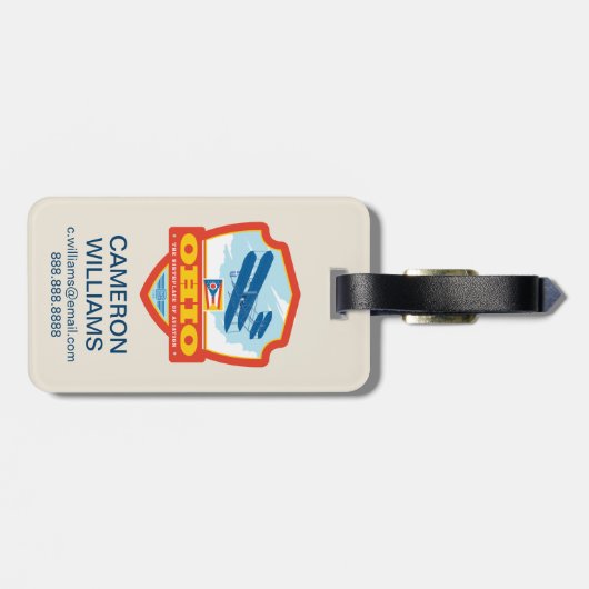 State Pride | Ohio Bagagelabel (Achterkant horizontaal)