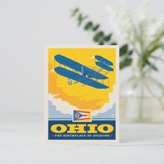 State Pride | Ohio Briefkaart (Staand voorkant)