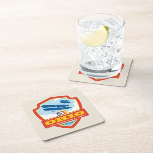 State Pride | Ohio Kartonnen Onderzetters (Insitu)