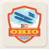 State Pride | Ohio Kartonnen Onderzetters (Voorkant)