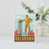 State Pride | Oklahoma Briefkaart (Staand voorkant)