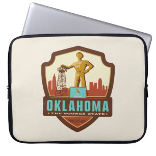 State Pride   Oklahoma Laptop Sleeve