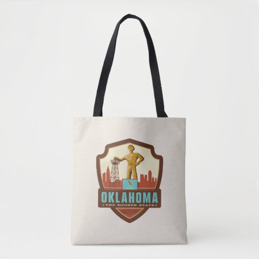 State Pride | Oklahoma Tote Bag (Voorkant)