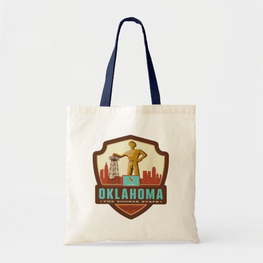 State Pride | Oklahoma Tote Bag (Voorkant)