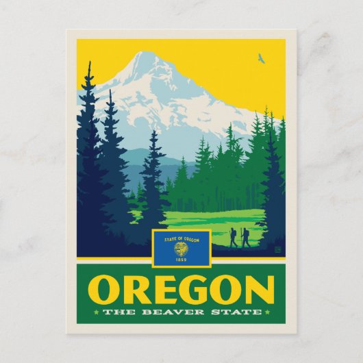 State Pride | Oregon Briefkaart (Voorkant)