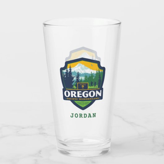 State Pride | Oregon Glas (Achterkant)