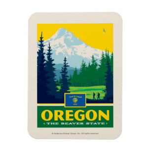 State Pride   Oregon Magneet