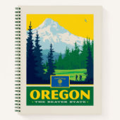 State Pride | Oregon Notitieboek (Voorkant)