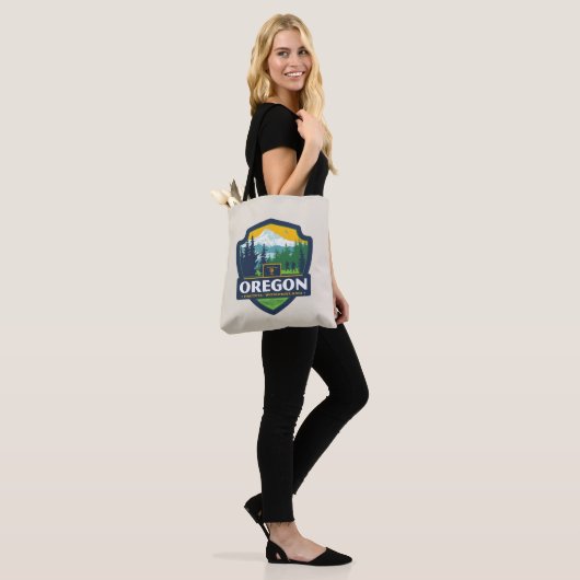State Pride | Oregon Tote Bag (Op model)