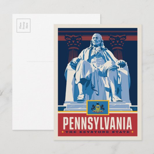 State Pride | Pennsylvania Briefkaart (Voorkant / Achterkant)