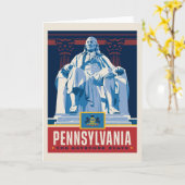 State Pride | Pennsylvania Kaart (Gele Bloem)