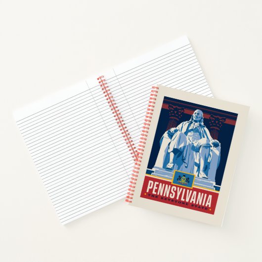 State Pride | Pennsylvania Notitieboek (Binnen)
