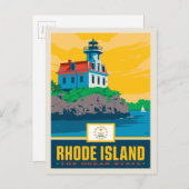 State Pride | Rhode Island Briefkaart (Voorkant / Achterkant)