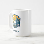 State Pride | Rhode Island Koffiemok (Voorkant links)