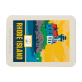 State Pride | Rhode Island Magneet (Horizontaal)