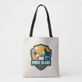 State Pride | Rhode Island Tote Bag (Voorkant)