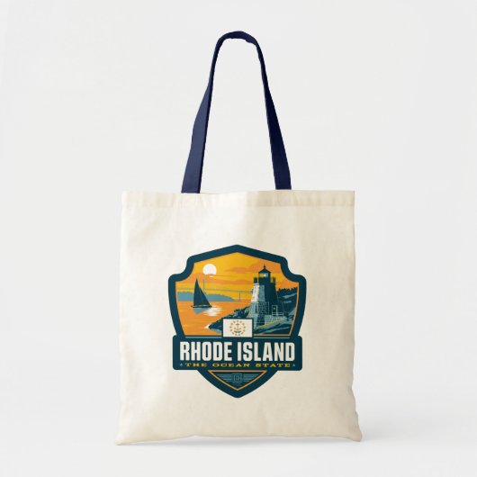 State Pride | Rhode Island Tote Bag (Voorkant)