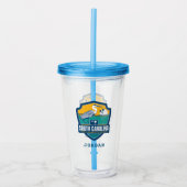State Pride | South Carolina Acryl Drinkbeker (Voorkant)