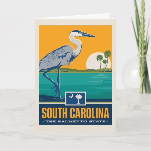 State Pride | South Carolina Kaart (Voorkant)
