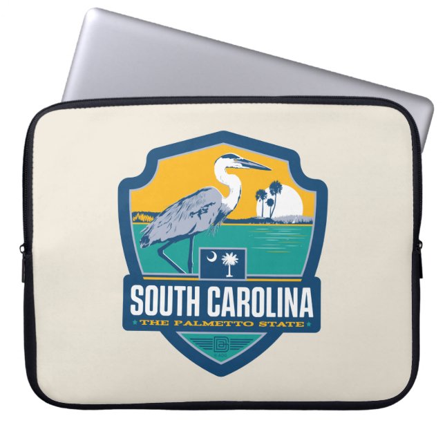 State Pride | South Carolina Laptop Sleeve (Voorkant)