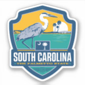 State Pride | South Carolina Sticker (Voorkant)