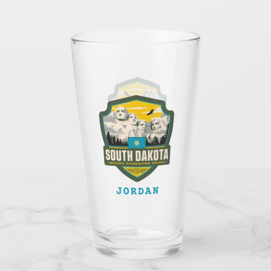State Pride | South Dakota Glas (Achterkant)