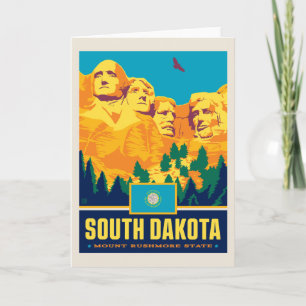 State Pride South Dakota Kaart