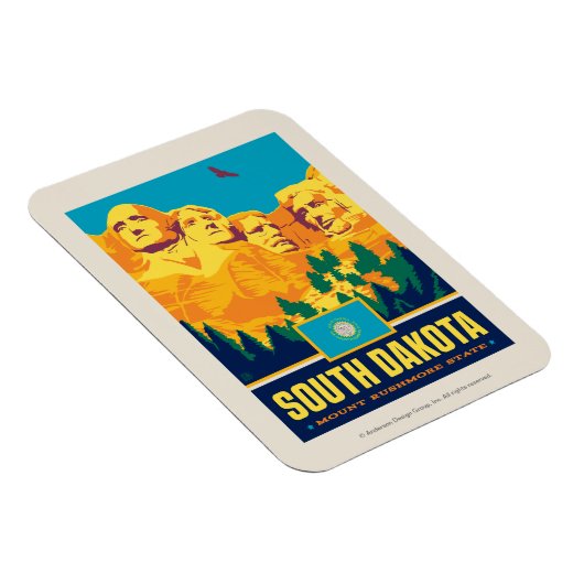 State Pride | South Dakota Magneet (Rechterzijde)