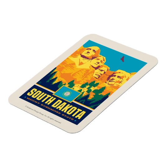 State Pride | South Dakota Magneet (Linkerzijde)