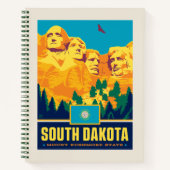 State Pride | South Dakota Notitieboek (Voorkant)