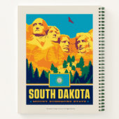 State Pride | South Dakota Notitieboek (Achterkant)