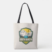 State Pride | South Dakota Tote Bag (Achterkant)