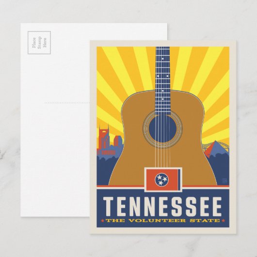 State Pride | Tennessee 2 Briefkaart (Voorkant / Achterkant)